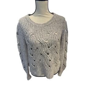 Womens Decree Loose Knit Pullover Sweater.  Size Medium